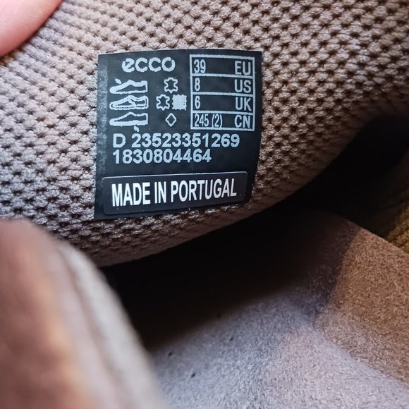 ECCO Women's Fara Slip-On Sneakers Metallic Copper Size 8 – Leather, NWOT - Picture 12 of 12